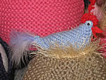 hen single blue close up